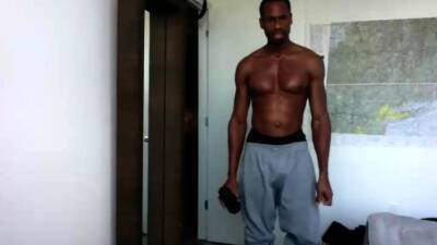 Solo Black Gay Masturbation Jerk Off - drtuber.com