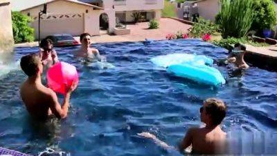 Gay porn old breed young Pool Party Bareback Boys - drtuber.com