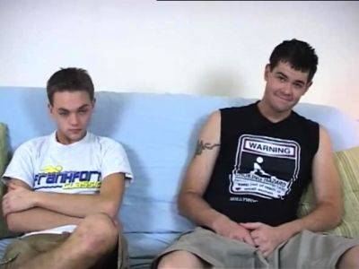 Hot handsome macho straight men nude gay Landon's sausage - drtuber.com